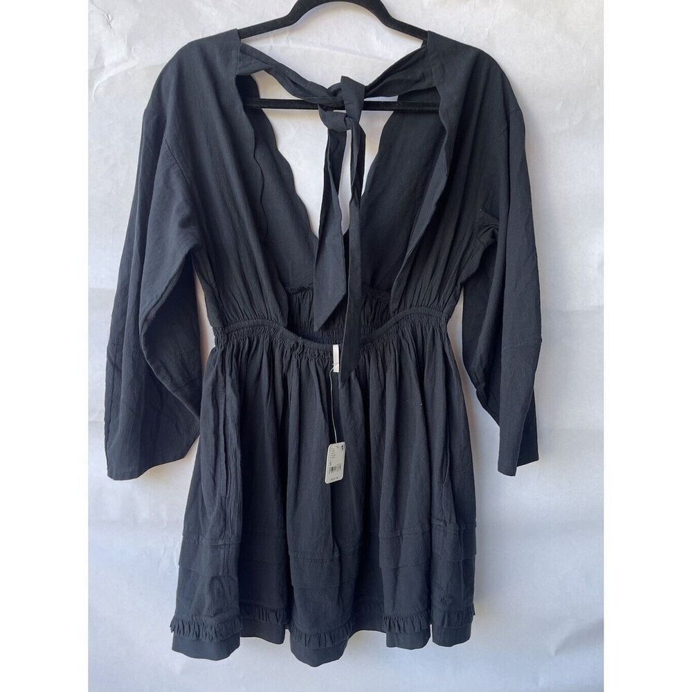 Free People Black Mini Dress - Picture 4 of 13